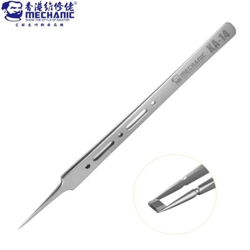 PINSET MECHANIC KA-14 MICRON EXTRA SHARP TWEEZER ORIGINAL